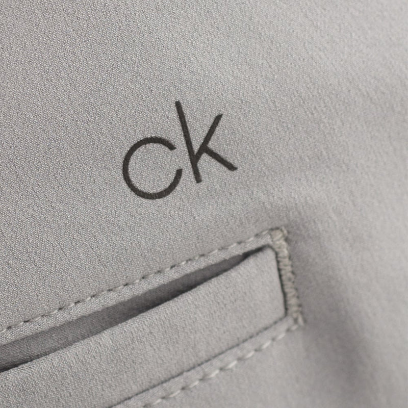 Calvin Klein Genius 4-Way Stretch Tapered Shorts - Silver