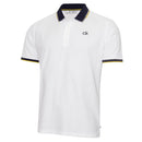 Calvin Klein Snead Polo Shirt - White/Solar