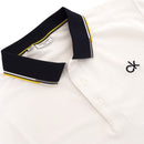 Calvin Klein Snead Polo Shirt - White/Solar