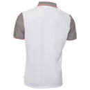 Calvin Klein Nelson Polo Shirt - White/Grey Marl