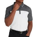 Calvin Klein Morris Polo Shirt - White/Charcoal Marl
