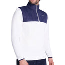 Calvin Klein Vardon Hybrid Half Zip Pullover - White