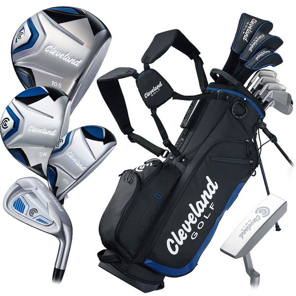Cleveland Complete 11-Piece Stand Bag Package Set - Graphite