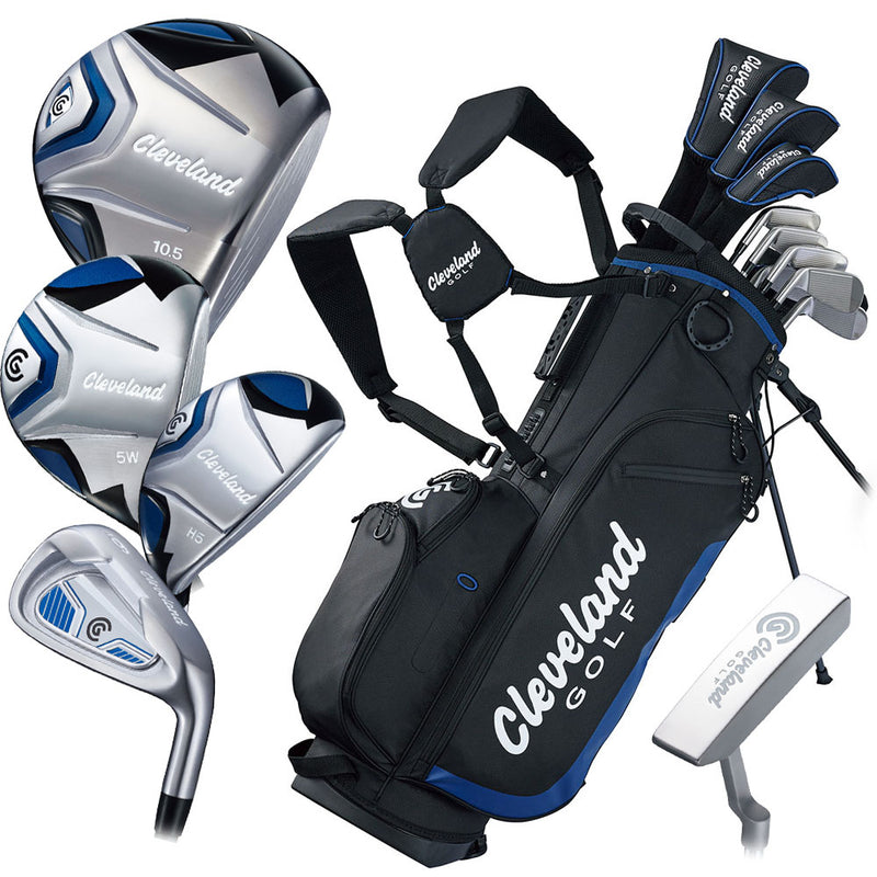 Cleveland Complete 11-Piece Stand Bag Package Set - Steel