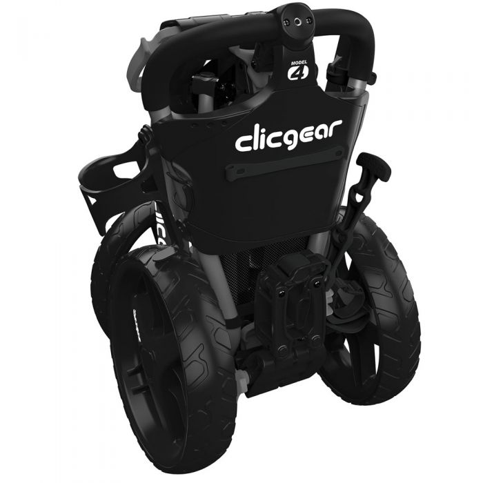 Clicgear 4.0 3-Wheel Push Trolley - Silver