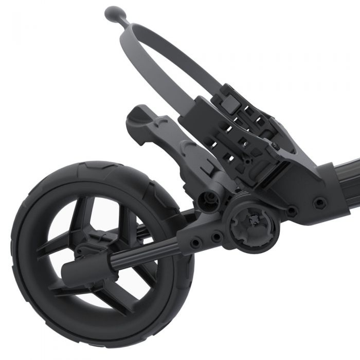 Clicgear Rovic RV1C Compact 3-Wheel Push Trolley - Charcoal