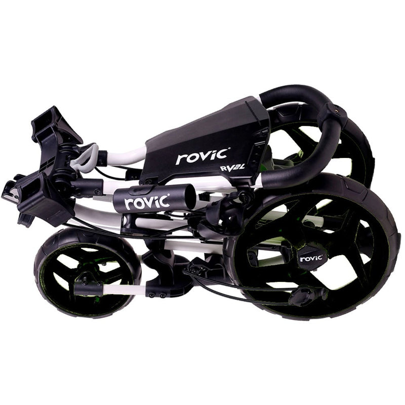 Clicgear Rovic RV2L 3-Wheel Push Trolley - Charcoal/Black