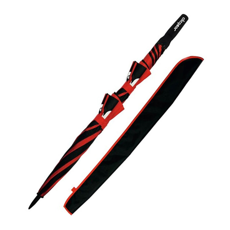 Clicgear UV 68" Golf Umbrella - Red/Black