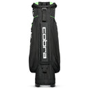 Cobra XL Cart Bag - Black/Quiet Shade/Green Gecko