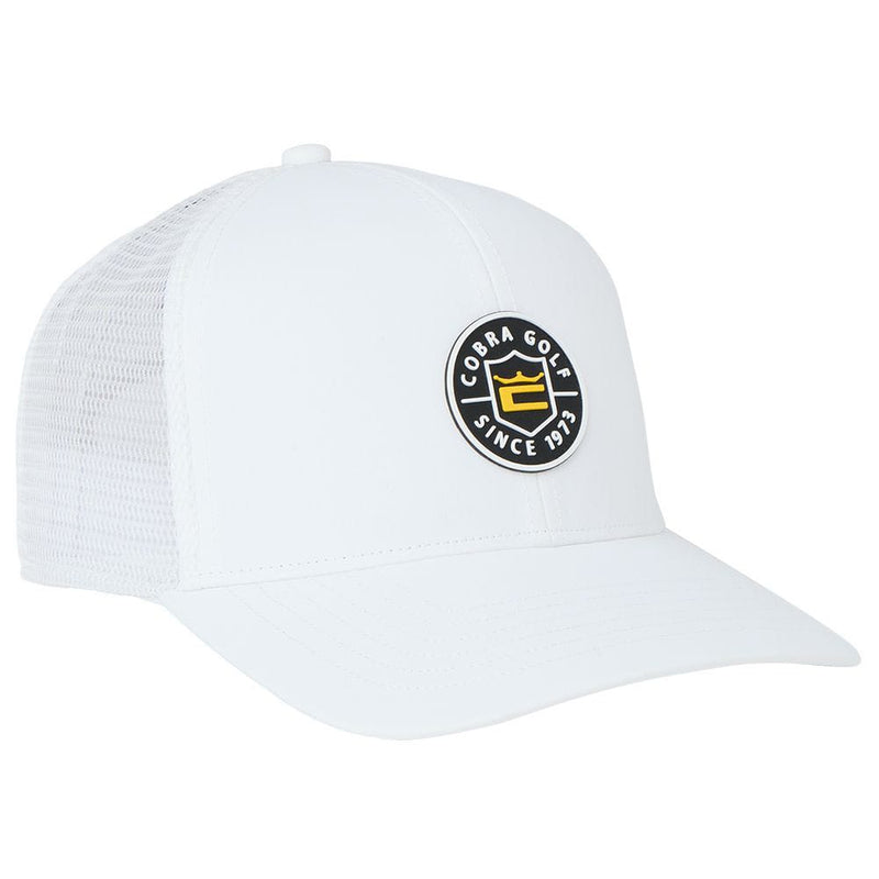 Cobra Shield Trucker Cap - White