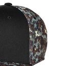 Cobra Camo Crown C Snapback Cap - Black