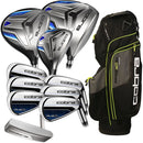 Cobra Fly XL 11-Piece Premium Cart Bag Package Set - Steel