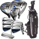 Cobra Fly XL 11-Piece Premium Stand Bag Package Set - Steel