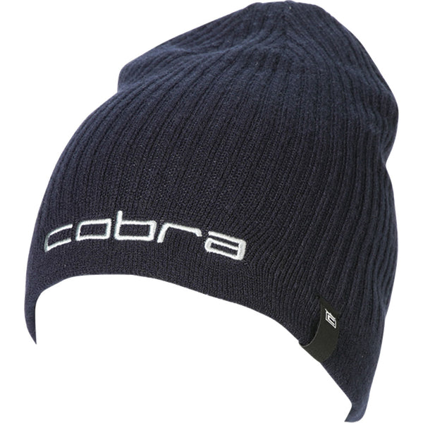 Cobra Reversible Crown Beanie Hat - Navy Blazer