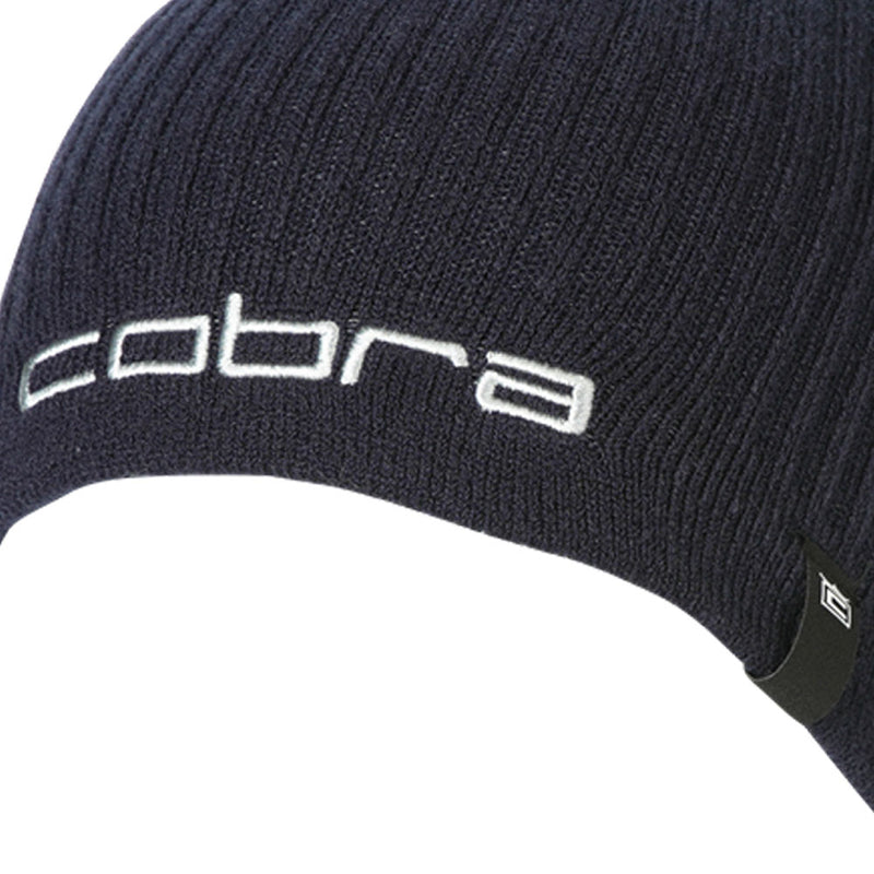 Cobra Reversible Crown Beanie Hat - Navy Blazer