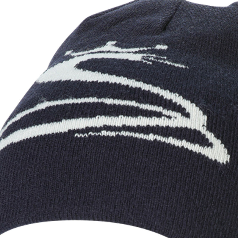 Cobra Reversible Crown Beanie Hat - Navy Blazer