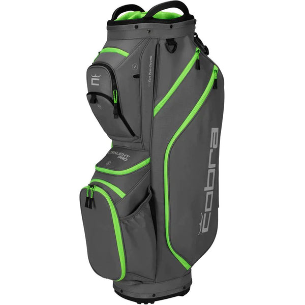 Cobra Ultralight Pro Cart Bag - Quiet Shade/Green Gecko