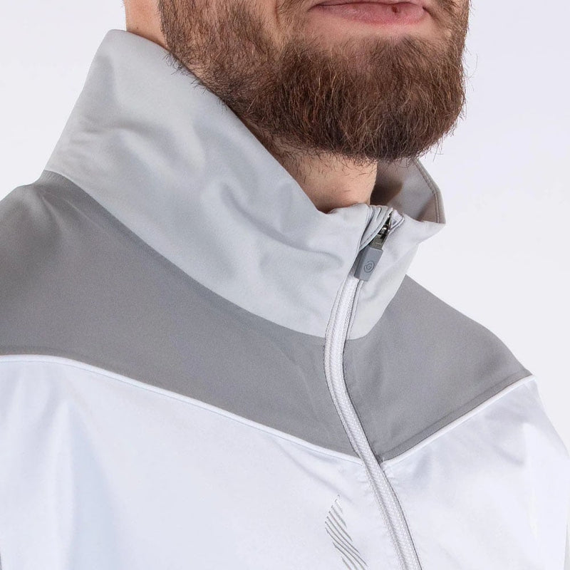 Galvin Green Armstrong GORE-TEX Paclite Waterproof Jacket - Cool Grey/Sharkskin/White