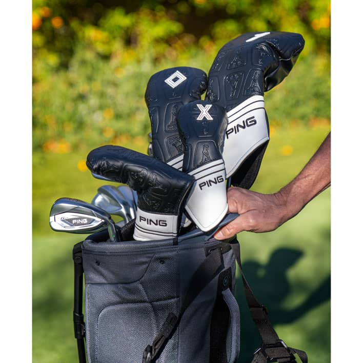 Ping Core Hybrid Headcover - White/Black