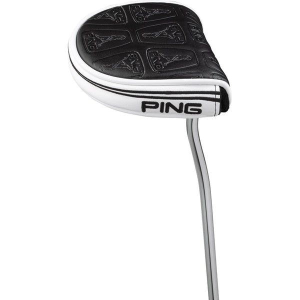 Ping Core Mallet Putter Headcover - White/Black