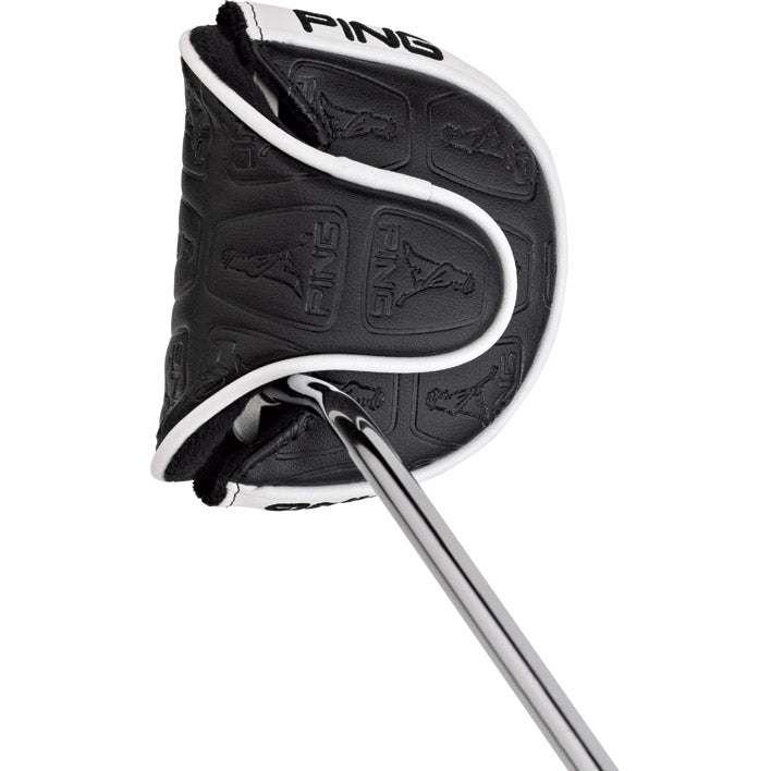 Ping Core Mallet Putter Headcover - White/Black