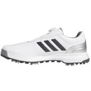 adidas CP Traxion BOA Golf Shoes - White/Grey/Silver