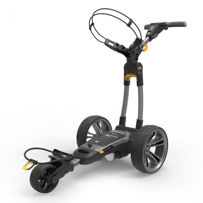 PowaKaddy CT6 Electric Golf Trolley - Gun Metal