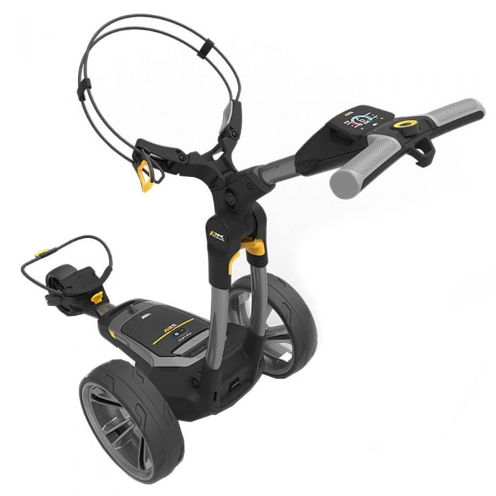 PowaKaddy CT6 Electric Golf Trolley - Gun Metal