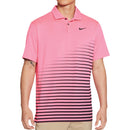 Nike Dry Vapor Stripe Graphic Polo Shirt - Hyper Pink