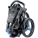 Motocaddy CUBE Push Trolley - Graphite/Blue