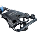 Motocaddy CUBE Push Trolley - Graphite/Blue
