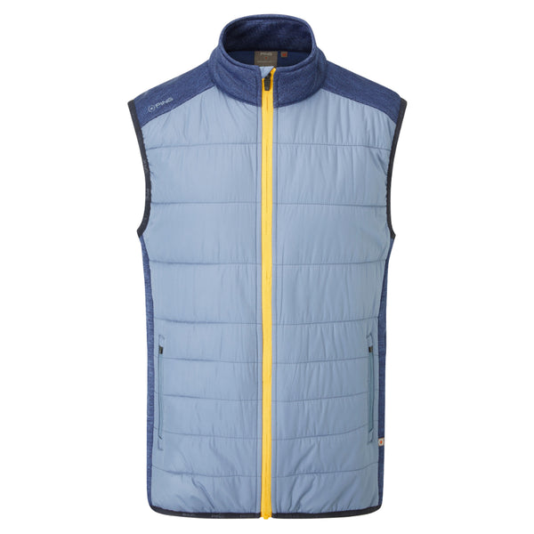 Ping Dover Thermal Wind Vest - Greystone/Oxford Blue