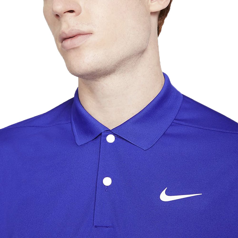 royal blue nike golf shirt