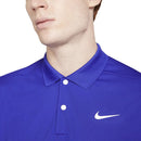 Nike Dri-Fit Victory Solid Polo Shirt - Concord/White