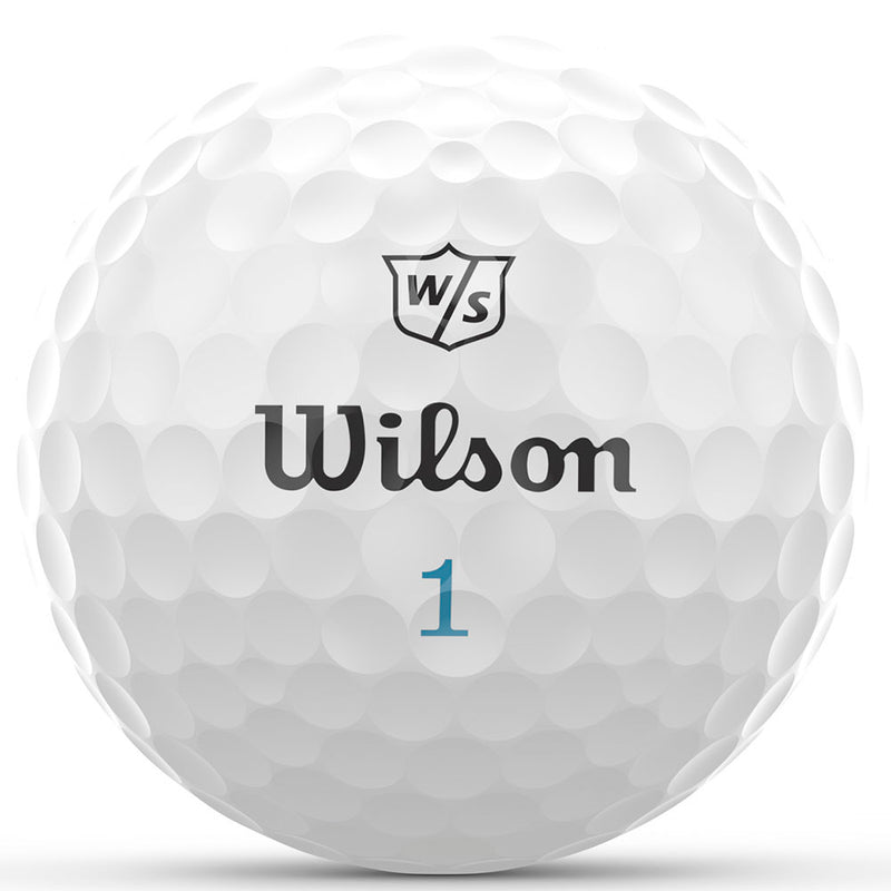 Wilson Duo Soft Ladies Golf Balls - White - 12 Pack