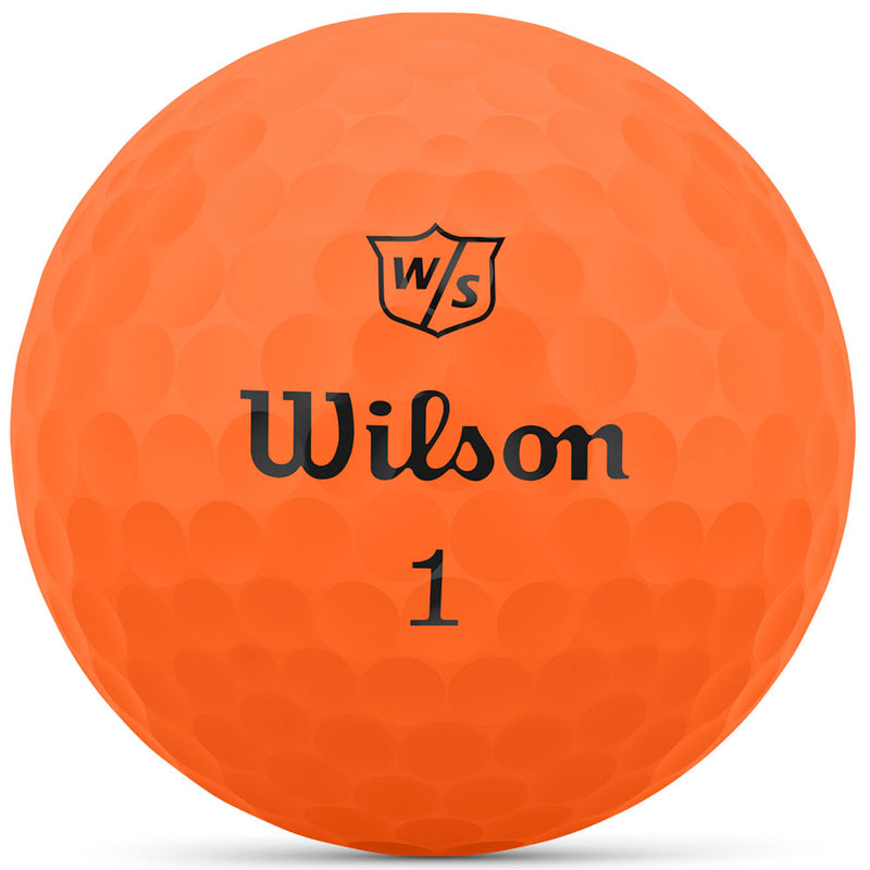 Wilson Duo Soft Golf Balls - Orange - 12 Pack