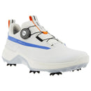 ECCO Biom G5 BOA Spiked Waterproof Shoes - White/Regatta