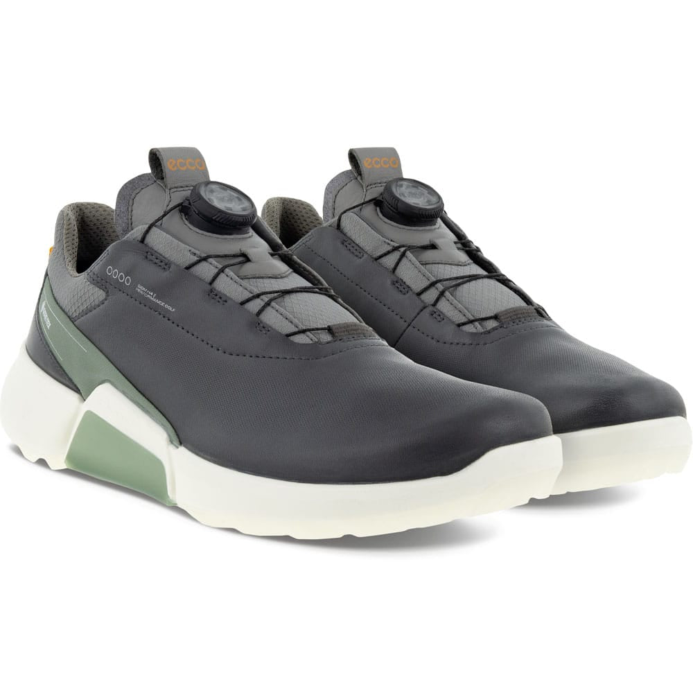 ECCO Biom H4 BOA Gore-Tex Spikeless Waterproof Shoes - Magnet/Frosty G