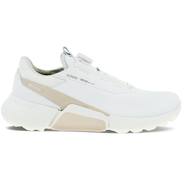 ECCO Biom H4 BOA Gore-Tex Waterproof Spikeless Shoes - White/Gravel