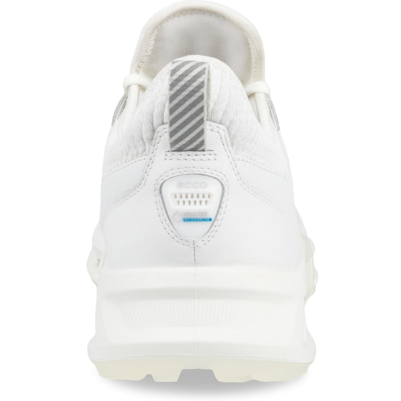 ECCO Ladies Biom C4 Gore-Tex Waterproof Spikeless Shoes - White