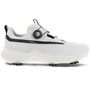 ECCO Biom G5 BOA Spiked Waterproof Shoes - White/Black