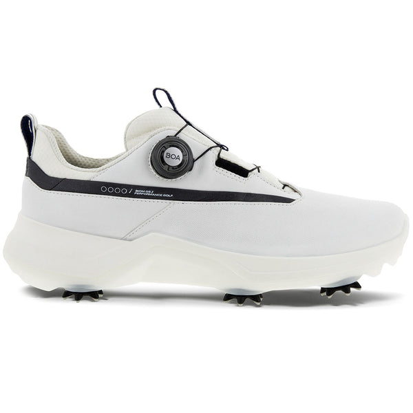 ECCO Biom G5 BOA Waterproof Spiked Shoes - White/Black