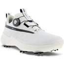 ECCO Biom G5 BOA Spiked Waterproof Shoes - White/Black