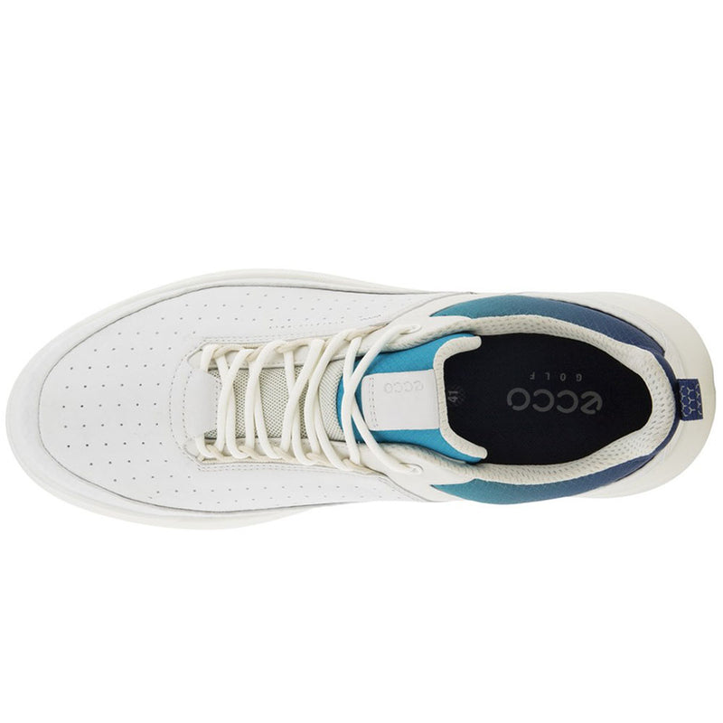 ECCO M Core Spikeless Shoes - White/White/Blue Depths/Caribbean