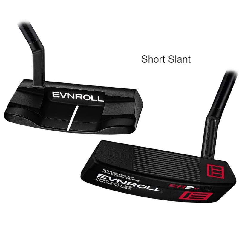 Evnroll ER2v2 Black Short Slant Mid Blade Putter