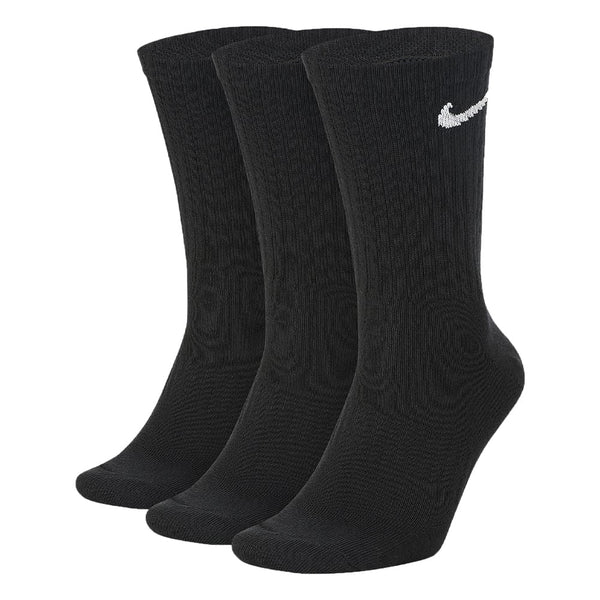 Nike Everyday Lightweight Training Socks - Black/White (3 Pack)