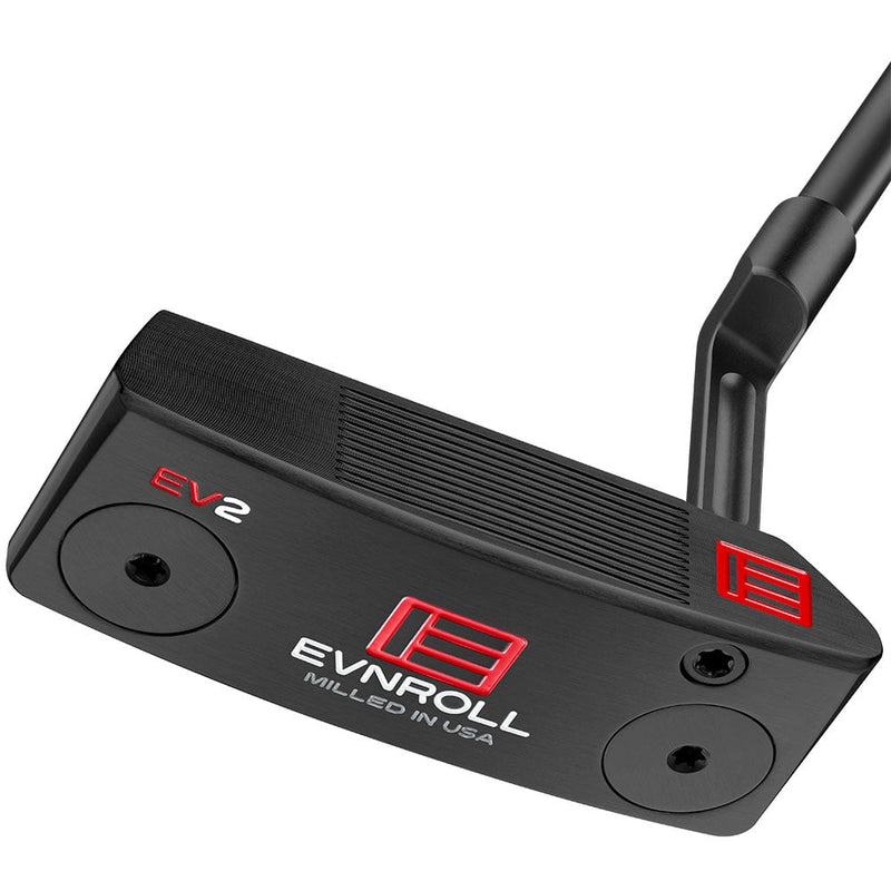 Evnroll EV2 Black Short Plumber MidBlade Putter - 340g