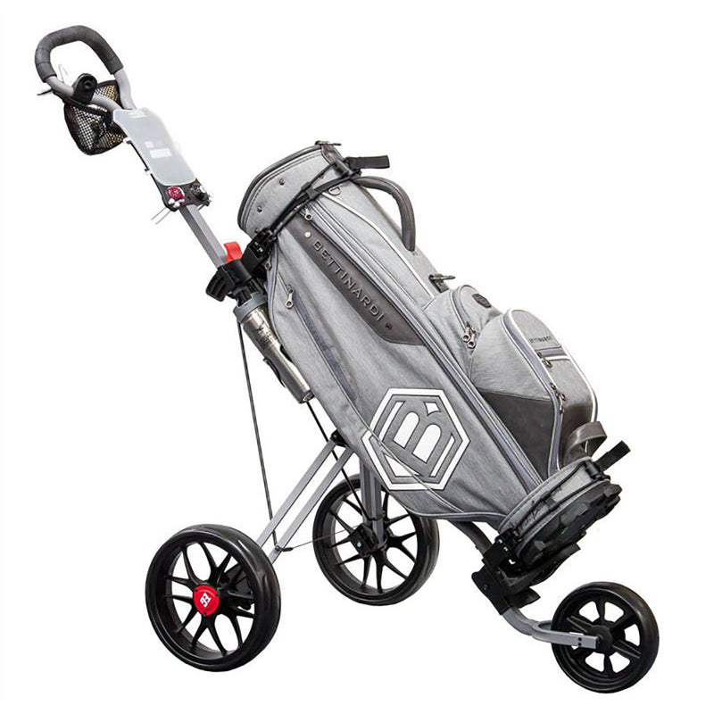 EzeGlide Ranger 3-Wheel Push Trolley - Grey