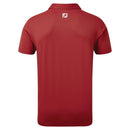 FootJoy Stretch Pique with Vintage Floral Trim - Merlot