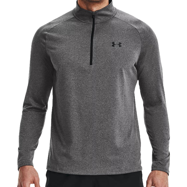 Under Armour Tech 2.0 1/2 Zip Pullover - Carbon Heather